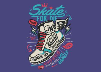 Skate for Die Sneaker