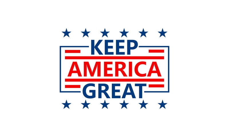 Keep America Great T-shirt Design Slogan, Eps, Svg, Png - Buy T-shirt 