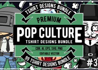 Vol.2: 100 Retro/Vintage Vector T-Shirt Designs – PNG, CDR, EPS, AI, PSD &  SVG Files