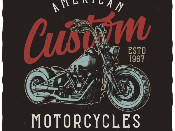 American Custom. Editable t-shirt design. - Buy t-shirt designs