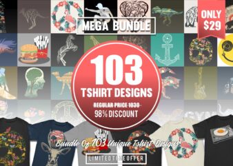 103 Vector T-shirt Designs