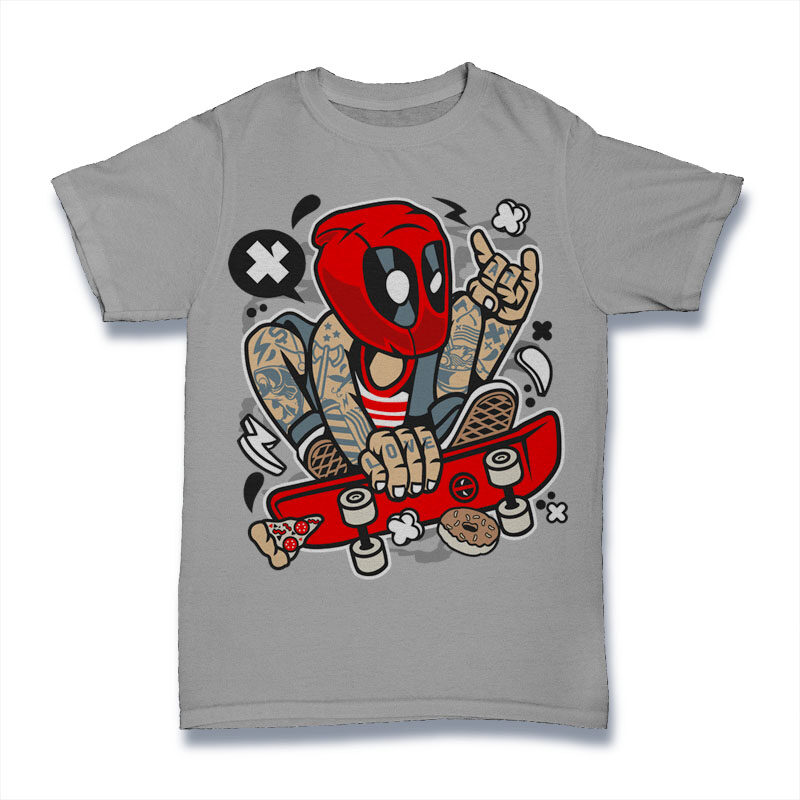 43 Pop Culture Tshirt Designs Bundle #1