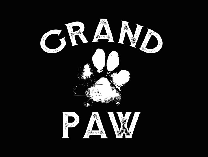 Grand Paw Dog T-shirt Design - Buy t-shirt designs