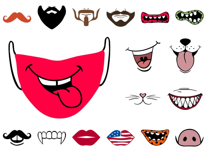 Free Free Smile Svg For Face Mask 277 SVG PNG EPS DXF File