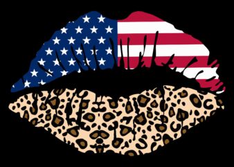 4th of July svg, USA lips Kiss svg, Fourth of July SVG, lips kiss 4th of July Svg, Patriotic SVG, America Svg, Cricut, Silhouette Cut