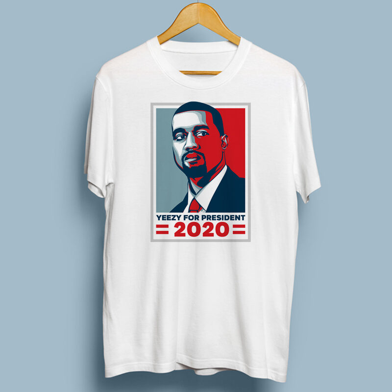 obama yeezy for president shirt