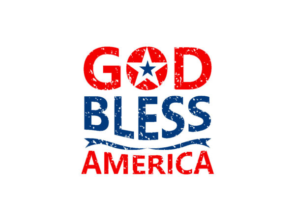 God bless america, t-shirt design vector eps svg png