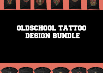 oldschool design bundle tshirt design