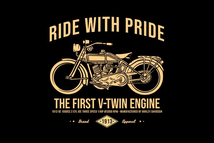 ride with pride motorcycle