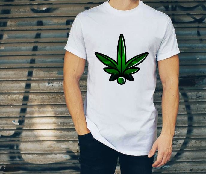 10 Tshirt Desing bundle cannabis leaf