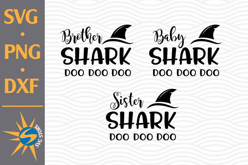 Free Free 308 Silhouette Baby Shark Svg SVG PNG EPS DXF File