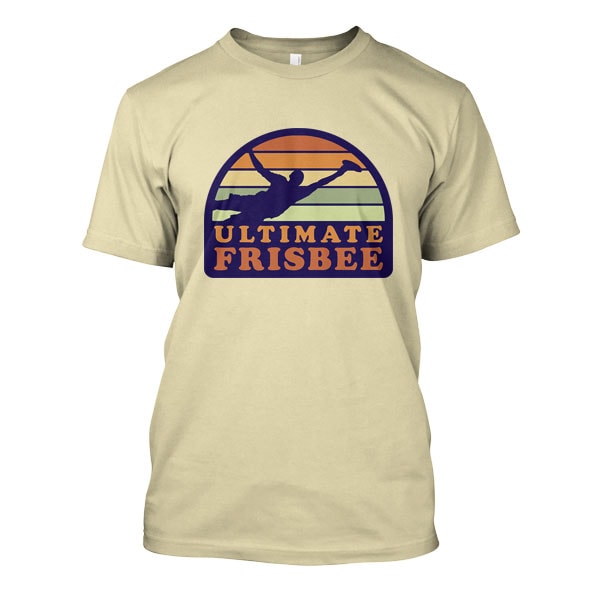 Ultimate Frisbee Vintage Sunset