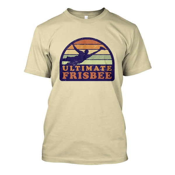 Ultimate Frisbee Vintage Sunset