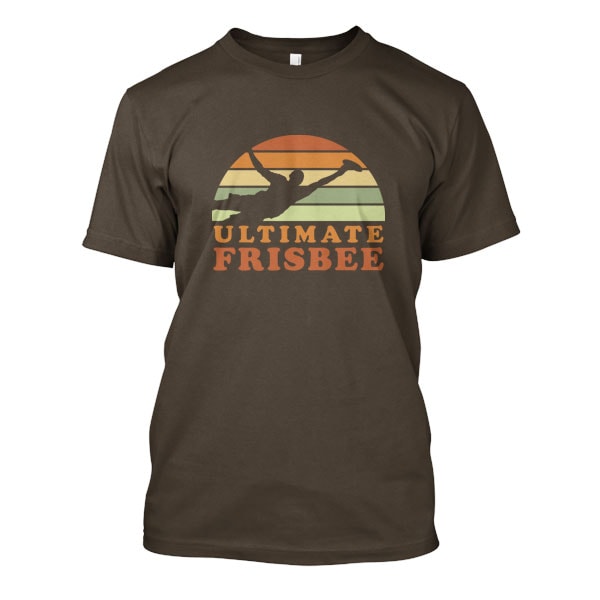 Ultimate Frisbee Vintage Sunset