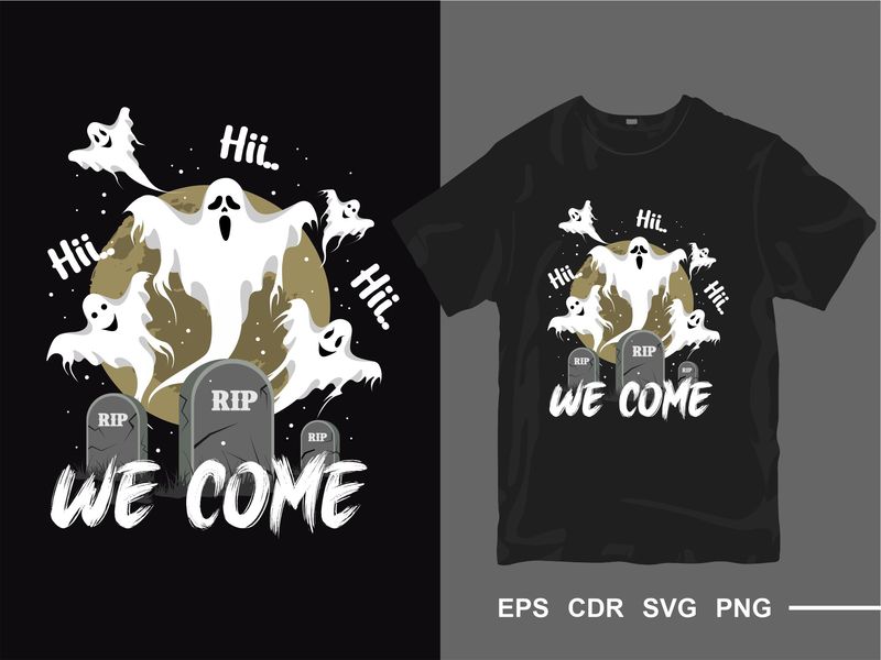 scary halloween t shirt designs