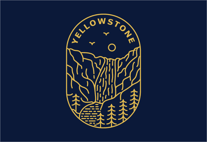 Download Yellowstone National Park Buy T Shirt Designs Yellowimages Mockups