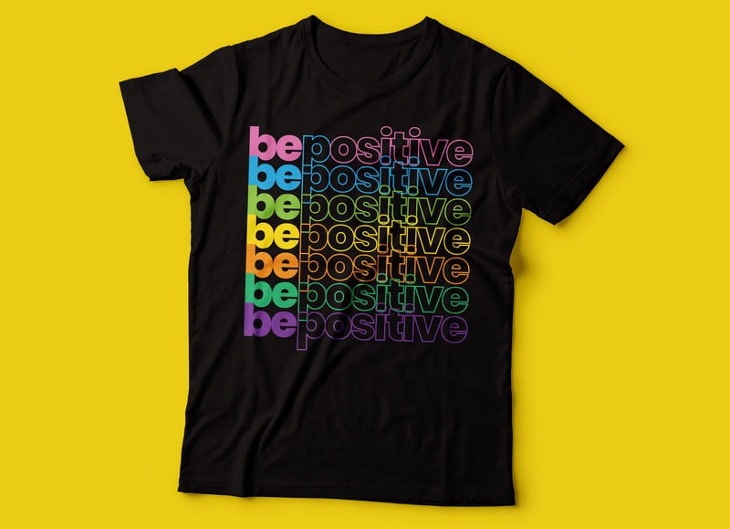 b positive t shirt