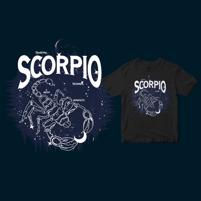 scorpio zodiac t shirt