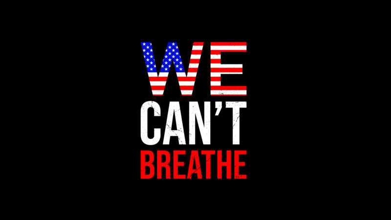 We Can’t Breathe | Black Live Matter T shirt Design | Print Ready