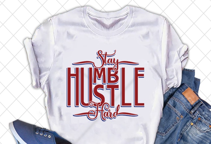 50 Best Selling Hustle T-shirt Design Bundle