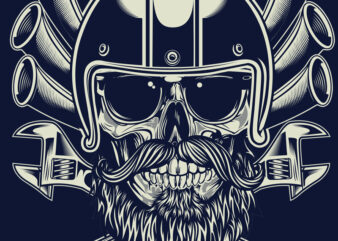 BIKER SKULL