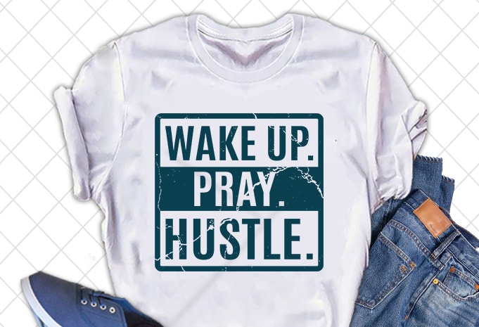 50 Best Selling Hustle T-shirt Design Bundle