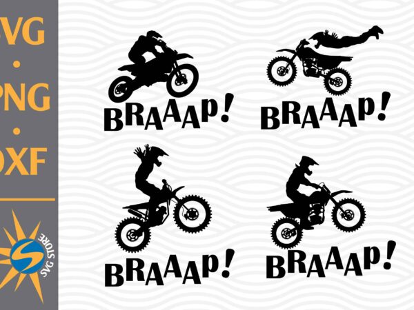 Download Braaap Motocross Svg Png Dxf Digital Files Buy T Shirt Designs