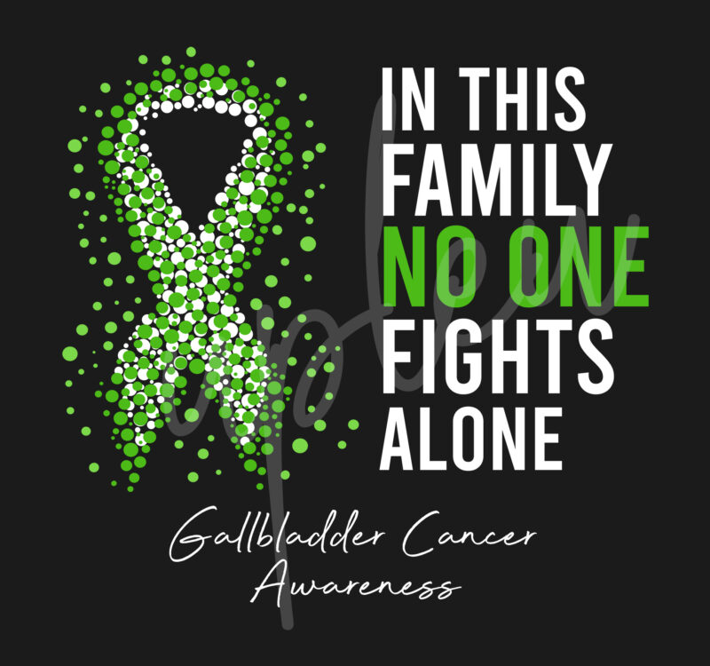 Download Gallbladder Cancer Svg In This Family No One Fights Alone Svg Gallbladder Cancer Awareness Svg Green Ribbon Svg Fight Cancer Svg Digital Files Buy T Shirt Designs