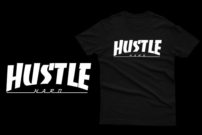 60 Hustle Design Bundle 100% Vector ai, eps, svg, png - Buy t-shirt designs