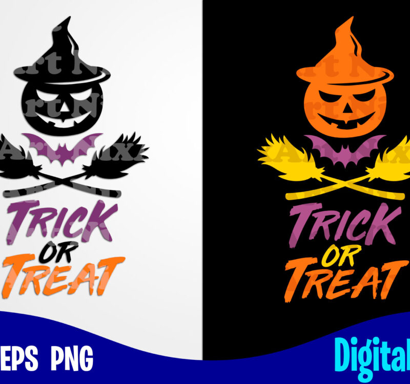 Download Trick Or Treat Happy Halloween Halloween Halloween Svg Funny Halloween Design Svg Eps Png Files For Cutting Machines And Print T Shirt Designs For Sale T Shirt Design Png Buy T Shirt Designs