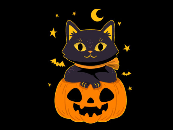 Halloween Cute Cat Profile