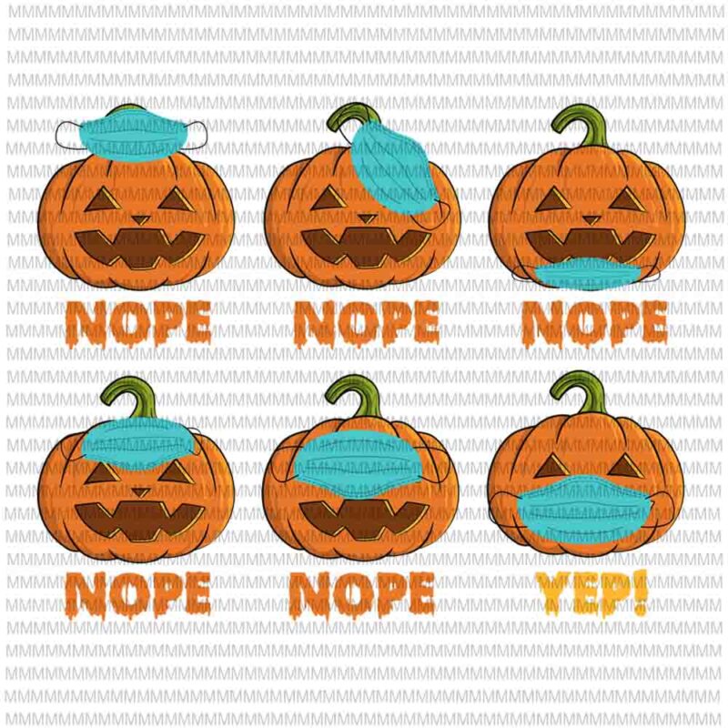 Pumpkin Wearing Mask Wrong Funny svg, Pumpkin mask svg, Pumpkin halloween svg, Pumpkin svg, Funny Halloween svg,