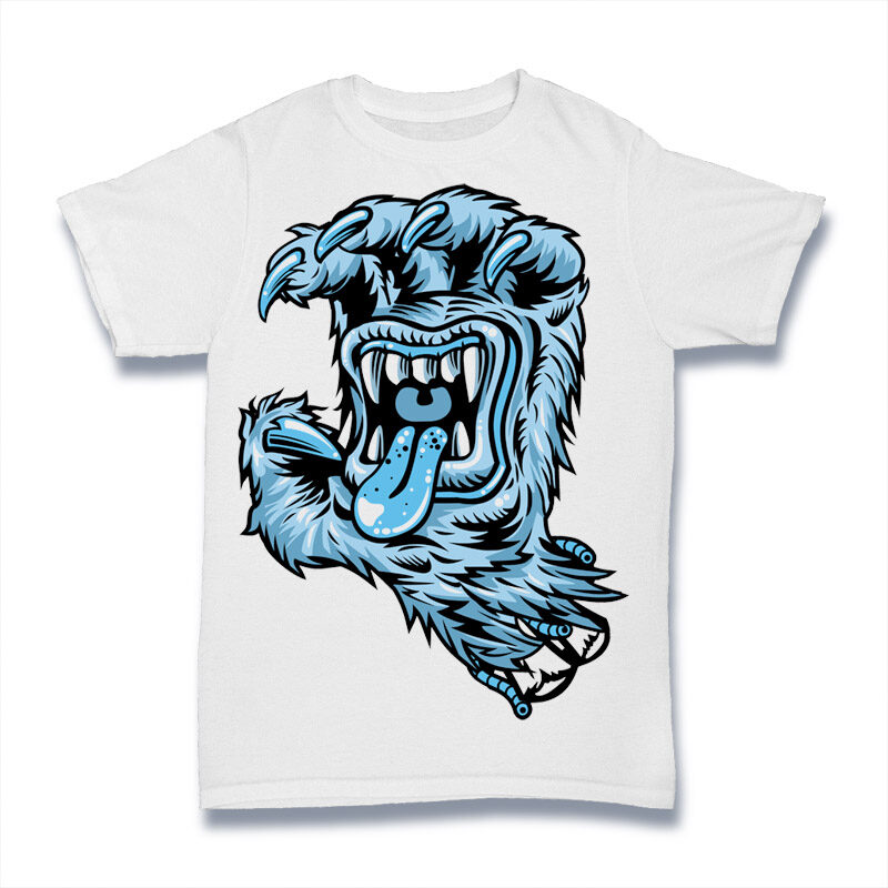 Yeti Hand Mouth