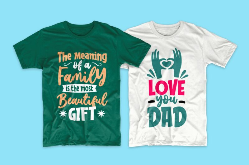 Download Family t-shirt design quotes bundle, Motivational inspirational t shirt designs bundles. Family ...