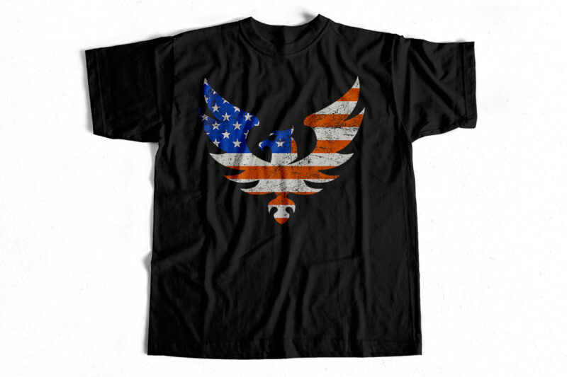 American Eagle T-shirt design for sale