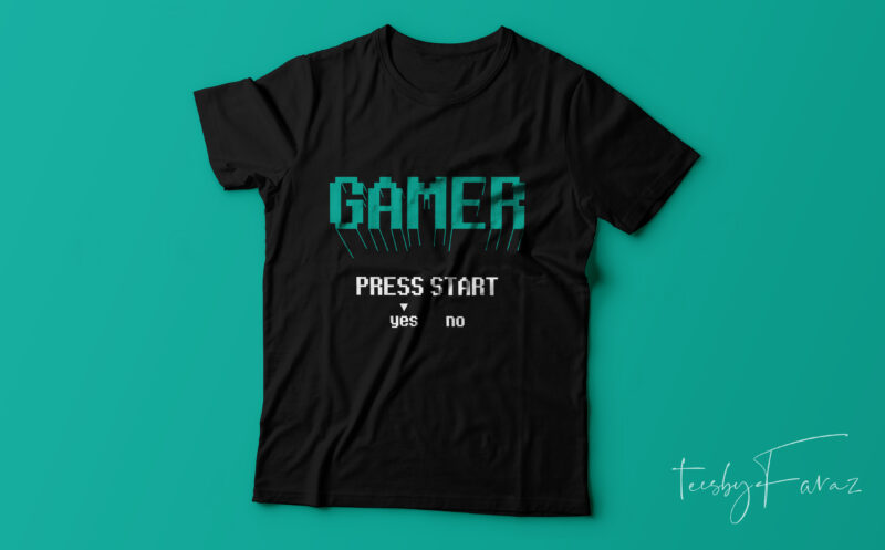 Gaming T shirts | Pack of 25 top notch designs with editable files ...