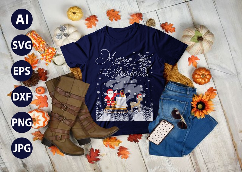 Download Merry Christmas tee Svg,Christmas Svg,Funny Christmas Svg ...