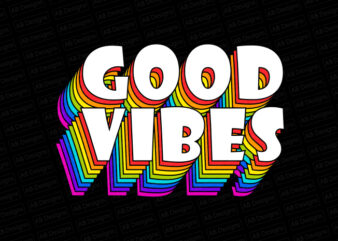 Good vibes T-Shirt Design