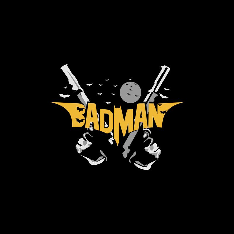 Father's day t shirt design - Badman t shirt design - funny t shirt ...