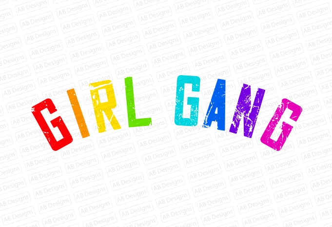 Girl gang T-Shirt Design