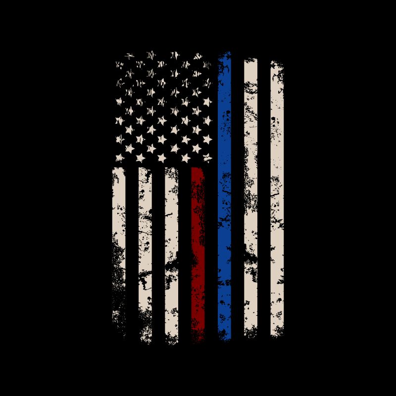 Red and blue line flag vector t shirt design - Buy t-shirt designs