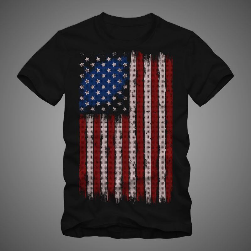 Usa flag - My flag vector illustration artwork t shirt design for sale ...