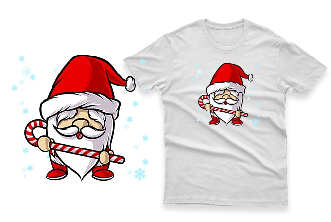 Download Santa Claus With Candy 100 Vector Ai Eps Svg Png Transparent Background Buy T Shirt Designs Yellowimages Mockups