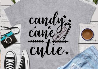 Candy cane cutie letter printed on front vector, Candy cane cutie Svg, Christmas candy Svg, Christmas candy vector, Merry christmas, Christmas 2020, Christmas logo, Funny christmas svg, Christmas, Christmas vector