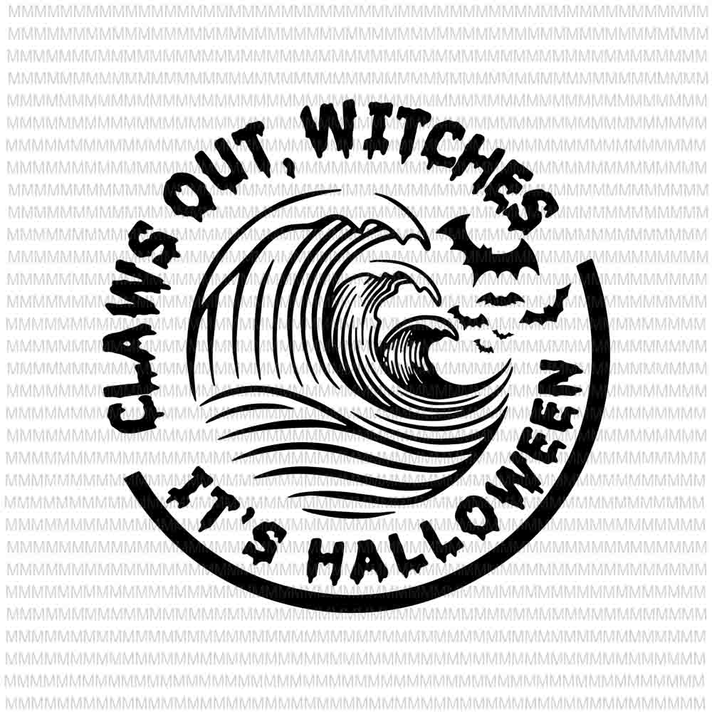 claws out witches it's halloween