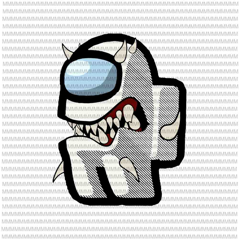 Download Among us Teeth Horns svg, Among us vector, impostor among ...