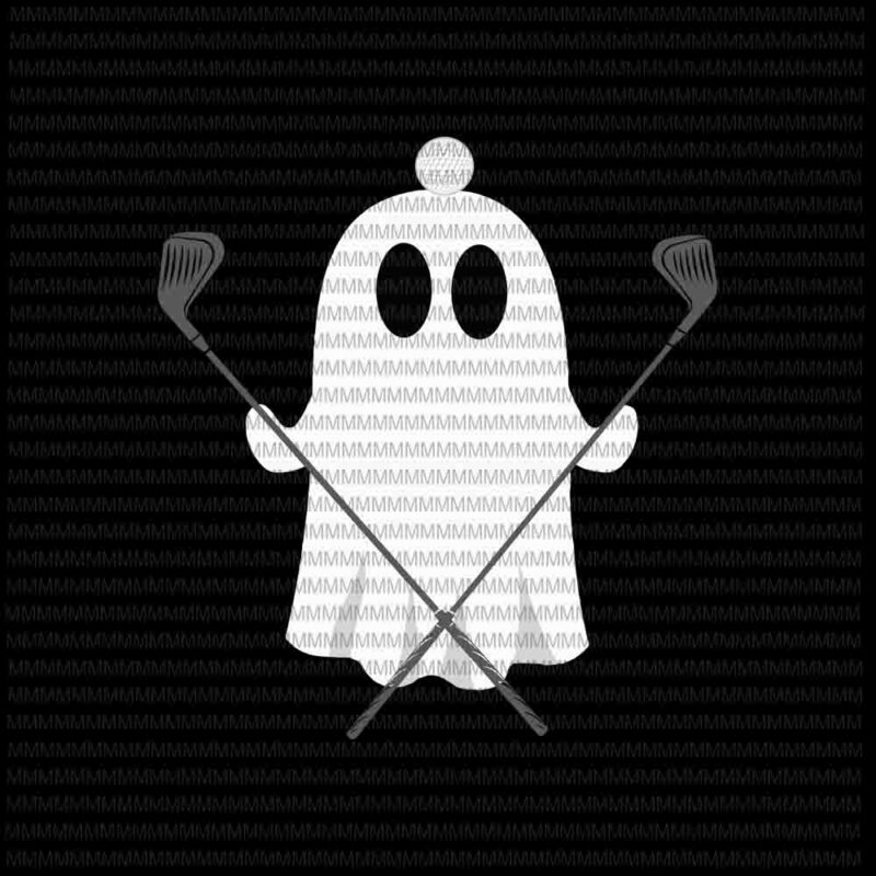 Download Golfer Halloween svg, Costume Ghost Golf Ball Apparel ...