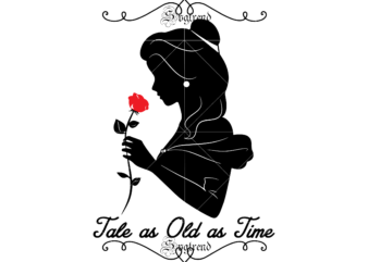 Tale As Old As Time Vector Archives Buy T Shirt Designs