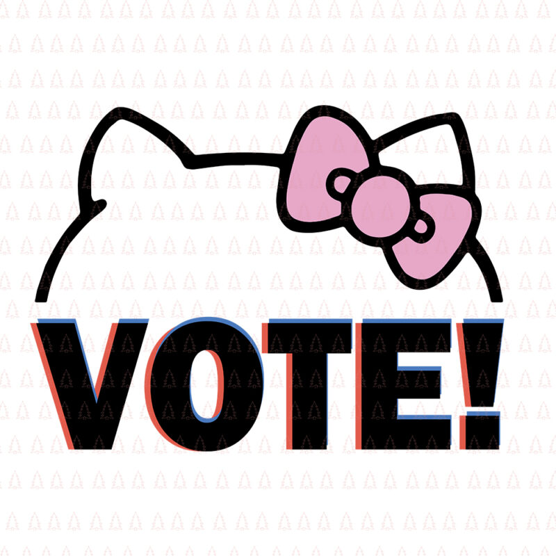 Download Hello Kitty Vote Bow Outline Hello Kitty Vote Bow Outline Svg Hello Kitty Vote Svg Hello Kitty Vote Hello Kitty Vector Buy T Shirt Designs