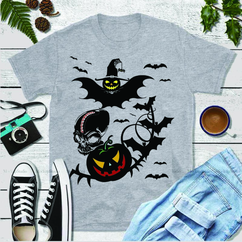 Download 16 Bundles T Shirt designs Halloween Svg, witch halloween ...